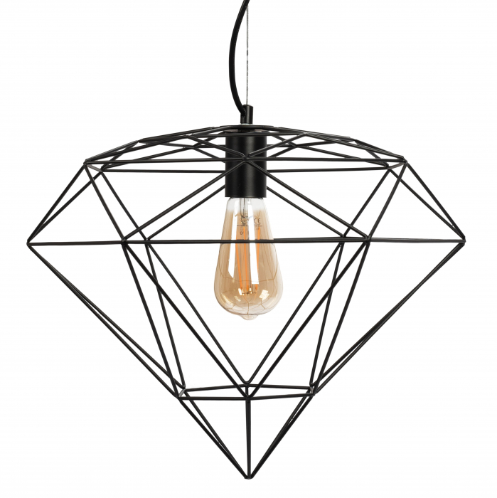 LAMPĂ DE CULOARE DIAMANT METAL LOFT BLACK APP563-1CP [5]