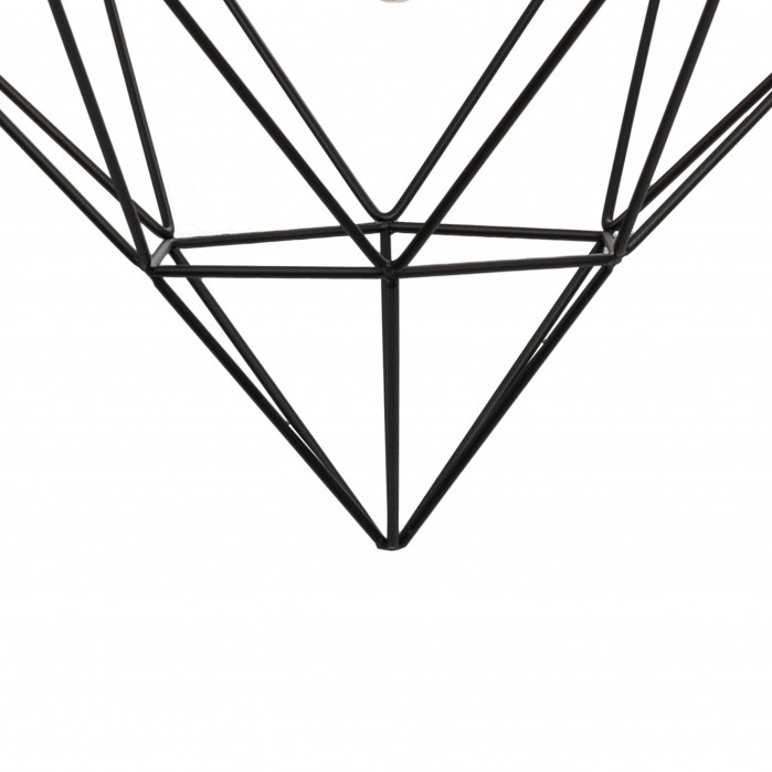 LAMPĂ DE CULOARE DIAMANT METAL LOFT BLACK APP563-1CP [4]