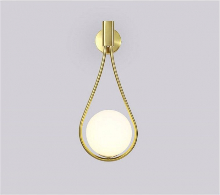 LAMPA de perete APLICA din sticla Sfera GOLD APP603-1W [2]