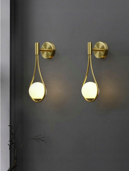 LAMPA de perete APLICA din sticla Sfera GOLD APP603-1W [5]