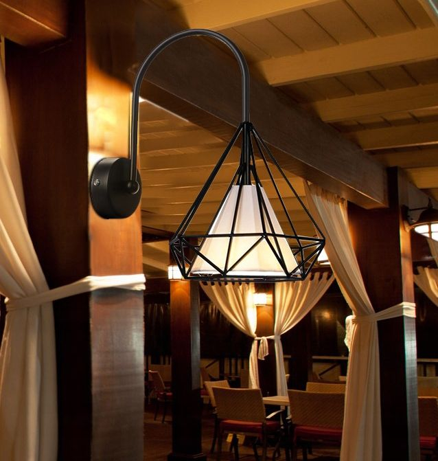 LAMPA de perete APLICA IN STIL LOFT E27 BELLO METAL [4]