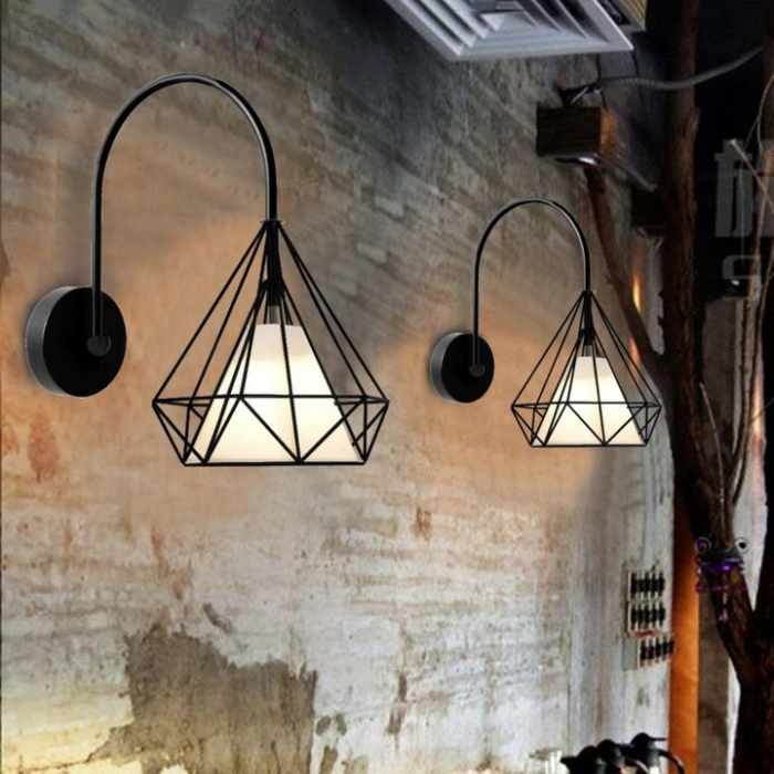 LAMPA de perete APLICA IN STIL LOFT E27 BELLO METAL [3]