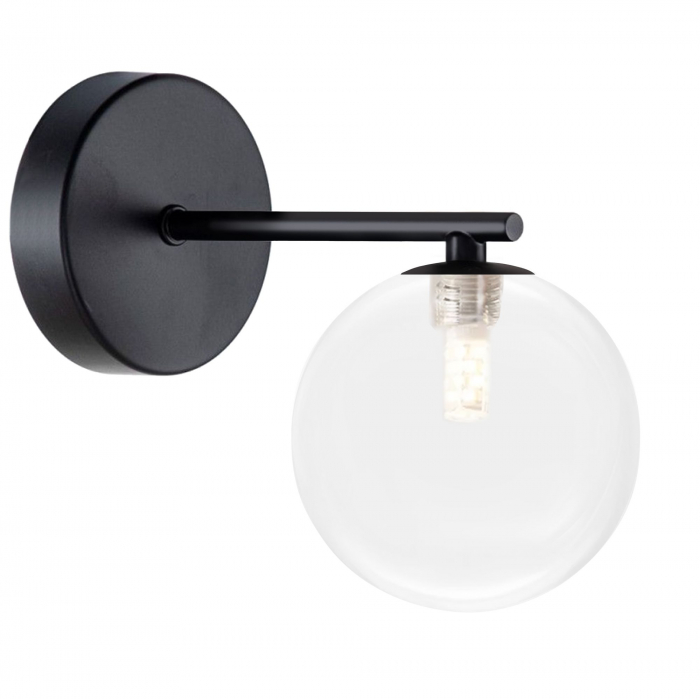 Lampa de perete APP1160-1W  Black [2]