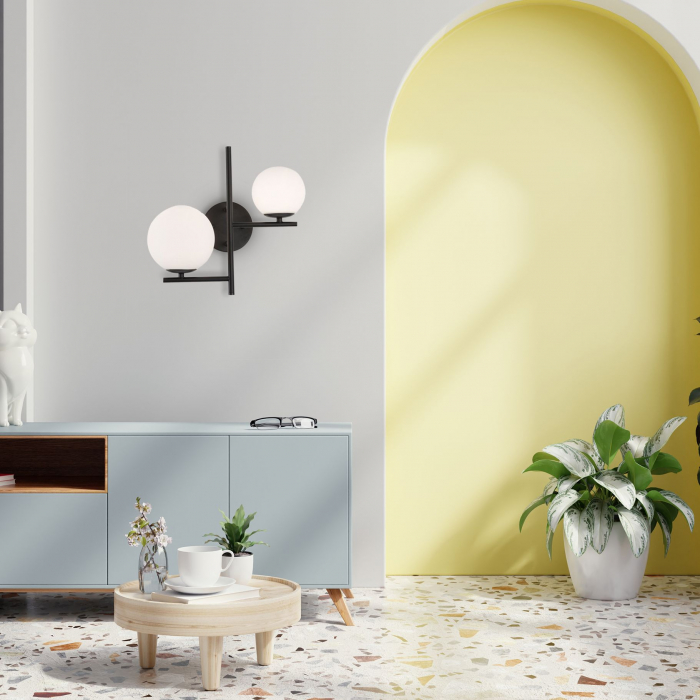 Lampa de perete APP1170-2W  Black [6]
