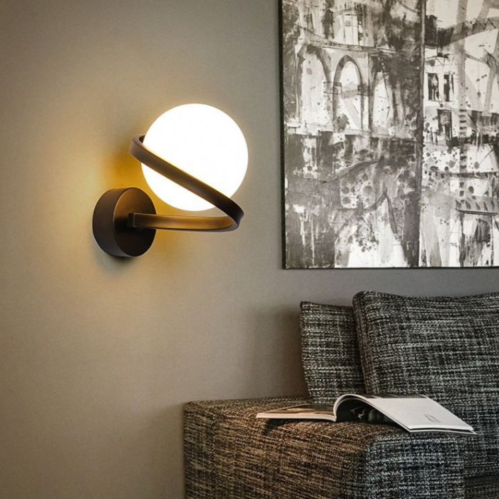 Lampa de perete APP1209-1W  Black [7]