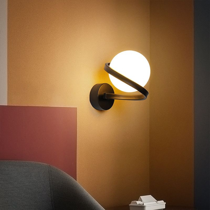 Lampa de perete APP1209-1W  Black [4]