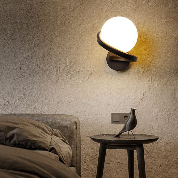 Lampa de perete APP1209-1W  Black [5]