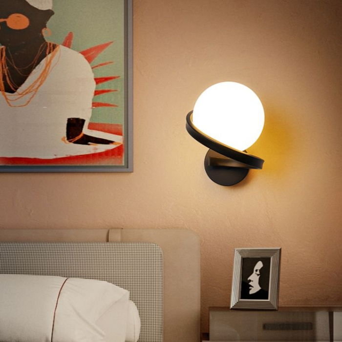 Lampa de perete APP1209-1W  Black [6]