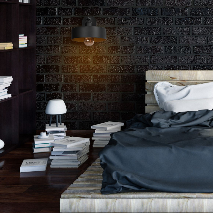 Lampa de perete APP1332-1W BLACK GOLD [7]