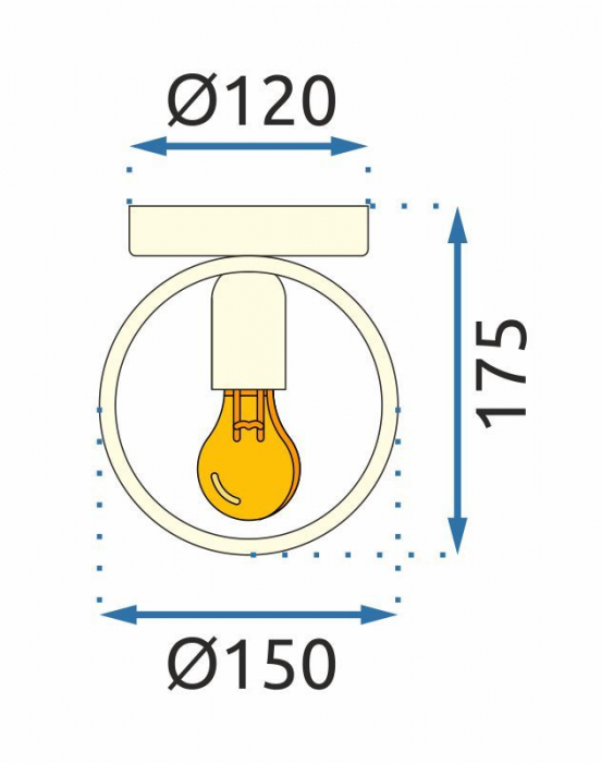Lampa de perete APP990-1W [8]