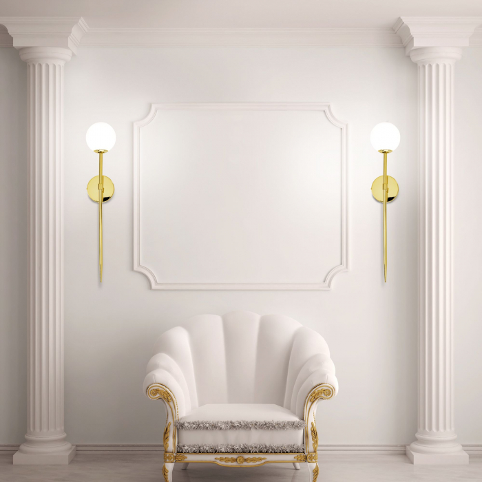 Lampă de perete GOLD MODERN 52cm APP578-1W [4]