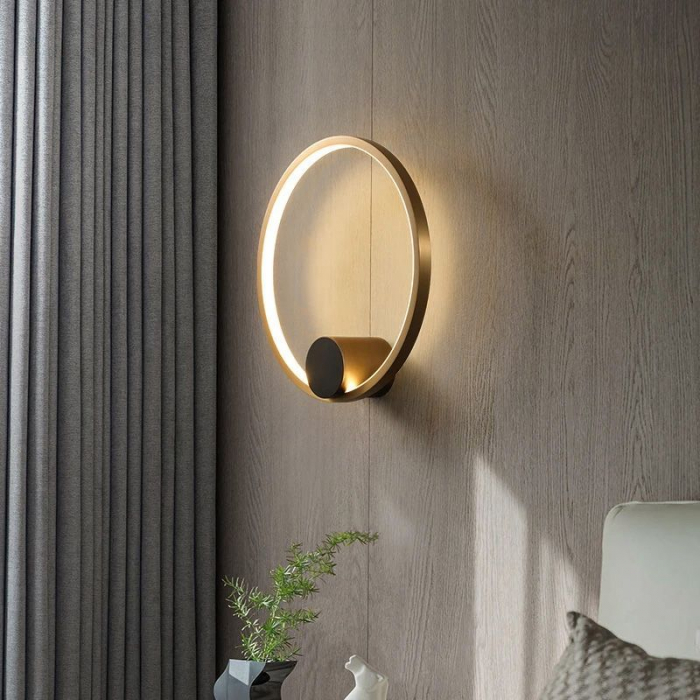 Lampa de perete LED APP1388-CW OLD GOLD 40cm [8]