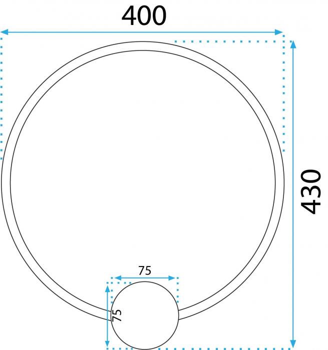 Lampa de perete LED APP1388-CW OLD GOLD 40cm [10]