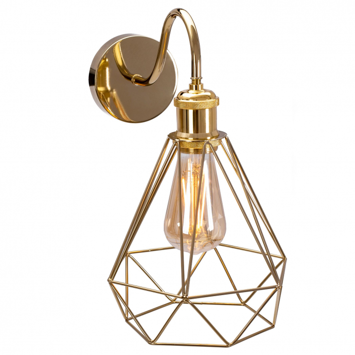 Lampa de perete Loft Auriu 392229 [2]