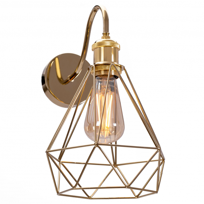 Lampa de perete Loft Auriu 392229 [3]