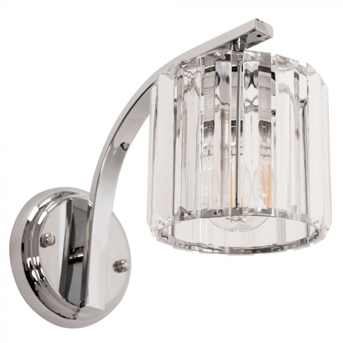 Lampă de perete metal cristal crom APP509-1W [3]