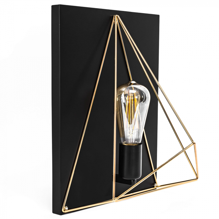 Lampă de perete sticlă App1095-1W Black [2]