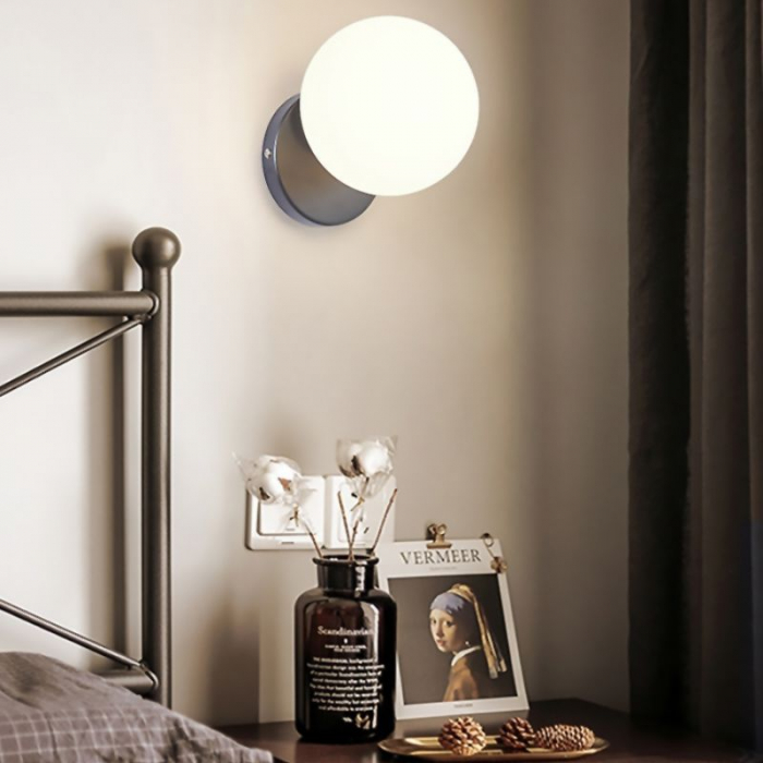 Lampă de perete sticlă Aurie APP949-1W [2]