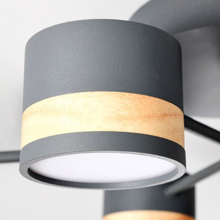 LAMPĂ DE PLAFON GRI APP528-8C [3]