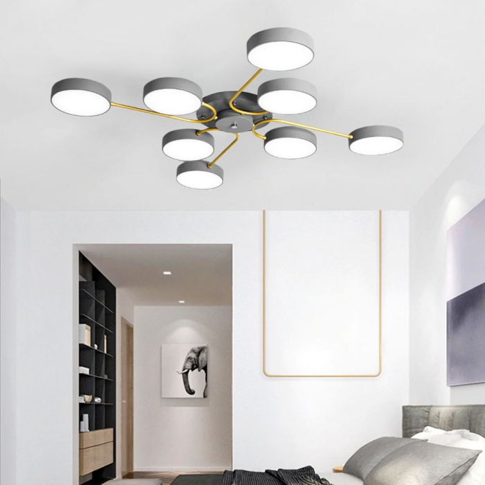 LAMPĂ DE PLAFON GRI APP532-8C [7]