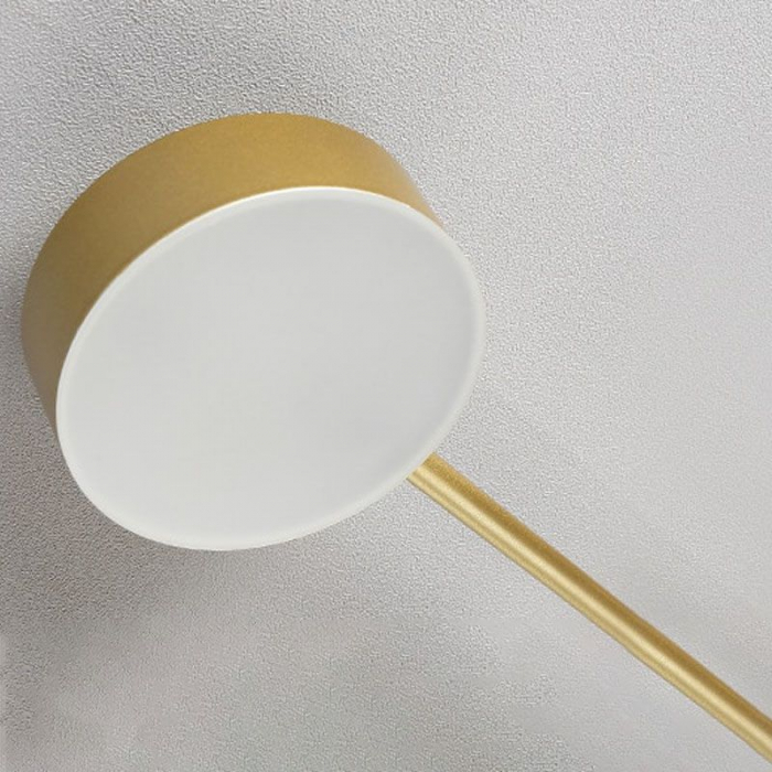 LAMPA DE PLAFON MODERNA GOLD 4-ARM LED APP520-4C [4]