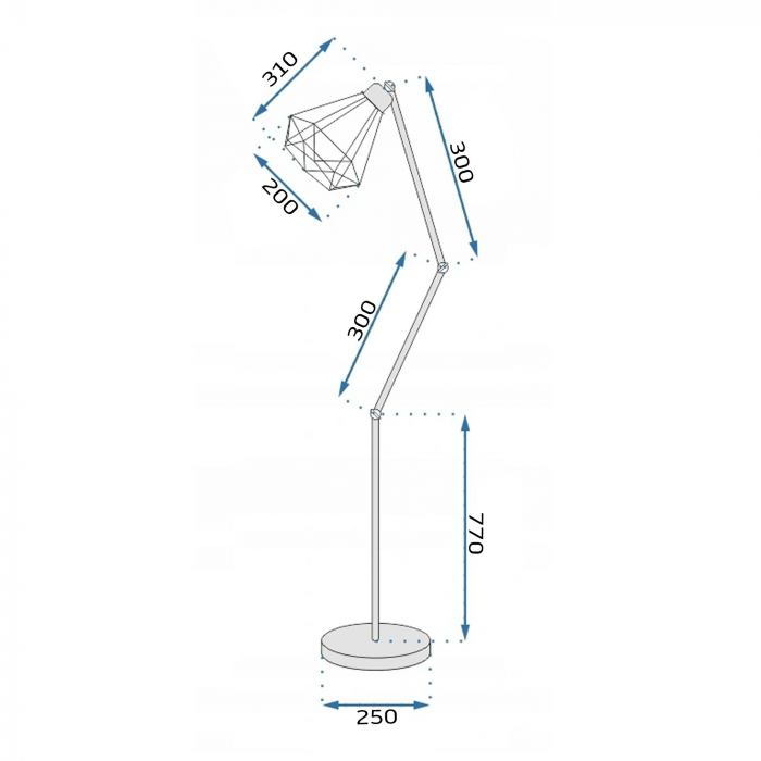 Lampă de podea Reno APP540-1F [8]