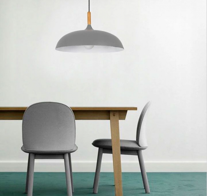 Lampa DE TAVAN ANZO gri [6]