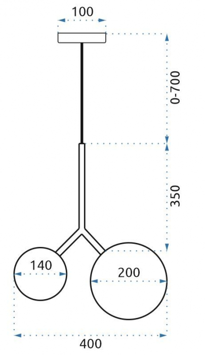 Lampă de tavan APP1013-2CP [9]