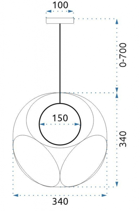 Lampă de tavan APP1019-1CP [7]