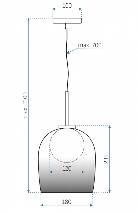Lampă de tavan APP1026-1CP [10]