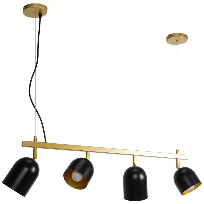 Lampă de tavan APP1031-4CP Black [2]