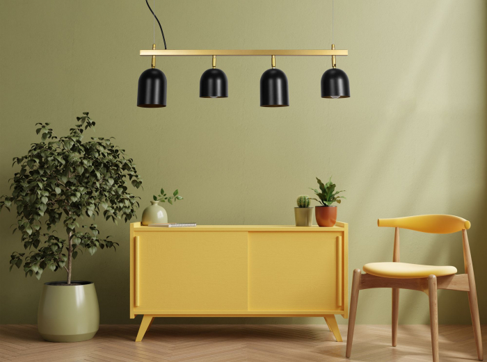 Lampă de tavan APP1031-4CP Black [4]