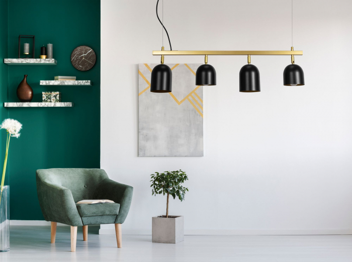 Lampă de tavan APP1031-4CP Black [5]