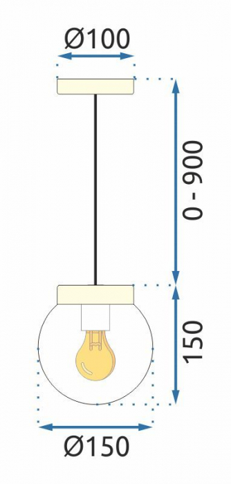 Lampă de tavan APP1151-1CP [8]