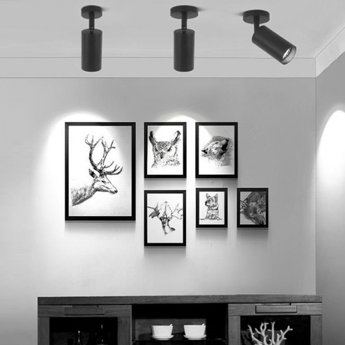 Lampă de tavan APP1244-1C BLACK [7]