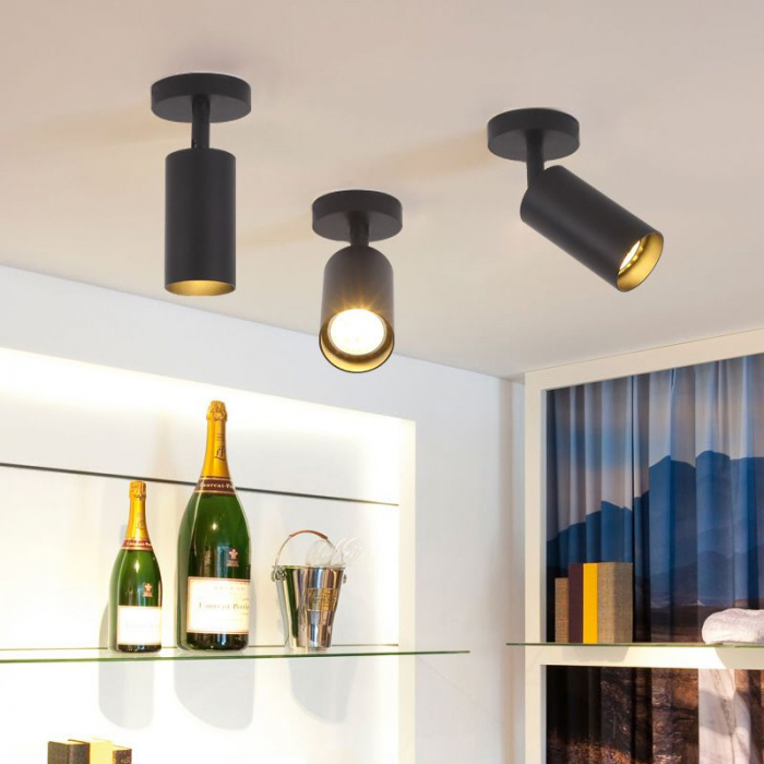 Lampă de tavan APP1244-1C BLACK [2]