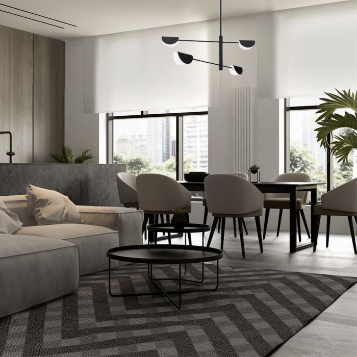 Lampă de tavan APP1260-4CP BLACK [2]
