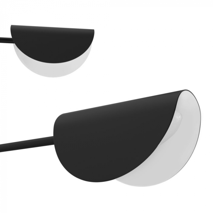 Lampă de tavan APP1261-6CP BLACK [4]