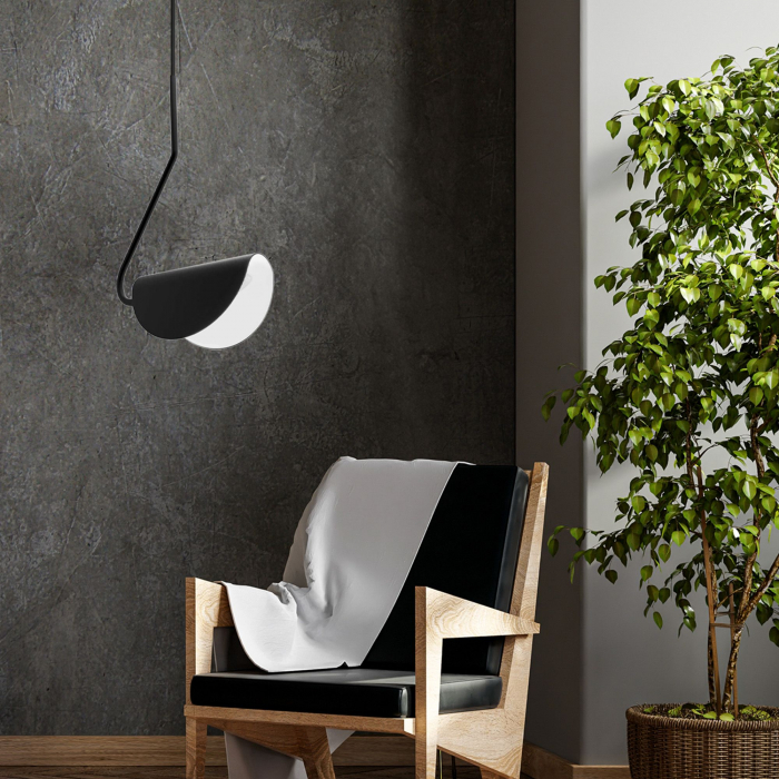 Lampă de tavan APP1263-1CP BLACK [2]