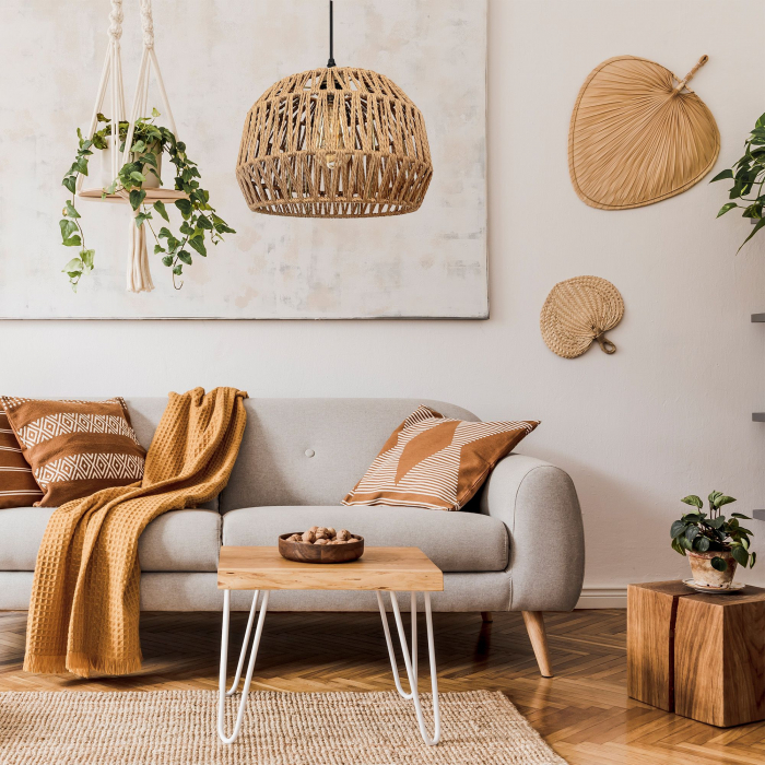 Lampă de tavan APP1291-1CP Beige [2]
