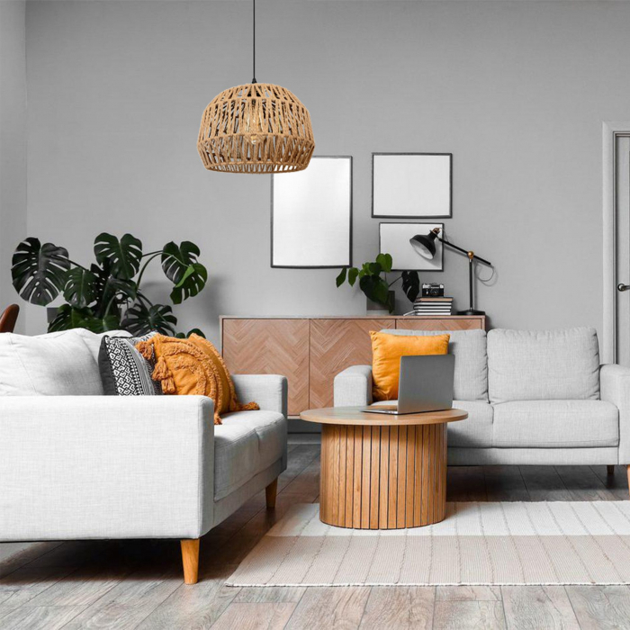 Lampă de tavan APP1291-1CP Beige [5]