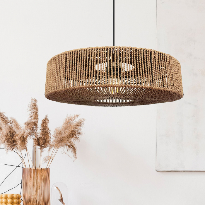 Lampă de tavan APP1294-1PC Beige [2]