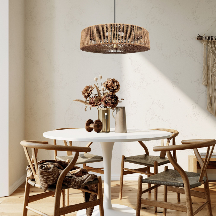 Lampă de tavan APP1294-1PC Beige [6]
