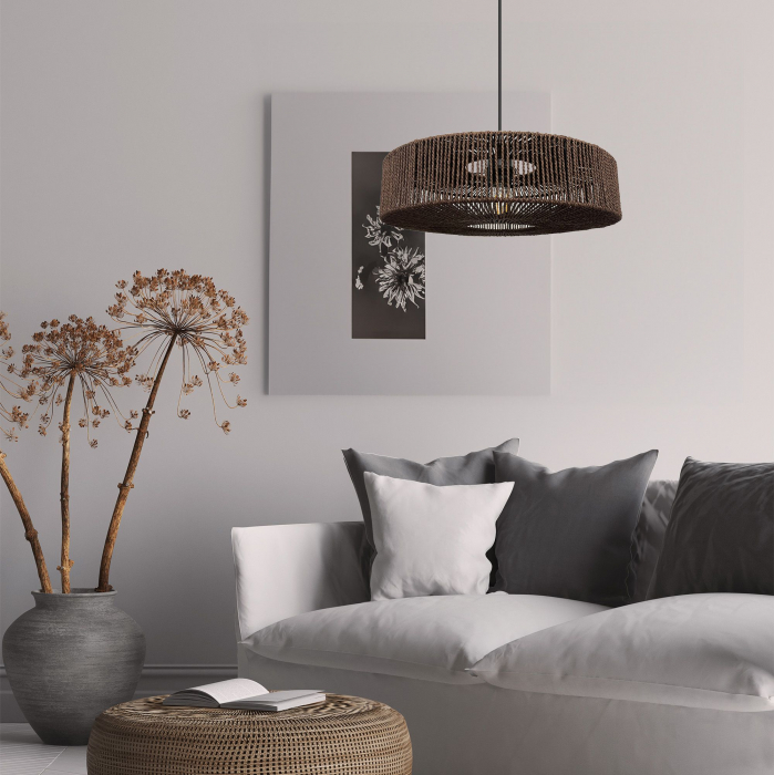 Lampă de tavan APP1295-1CP Brown [7]