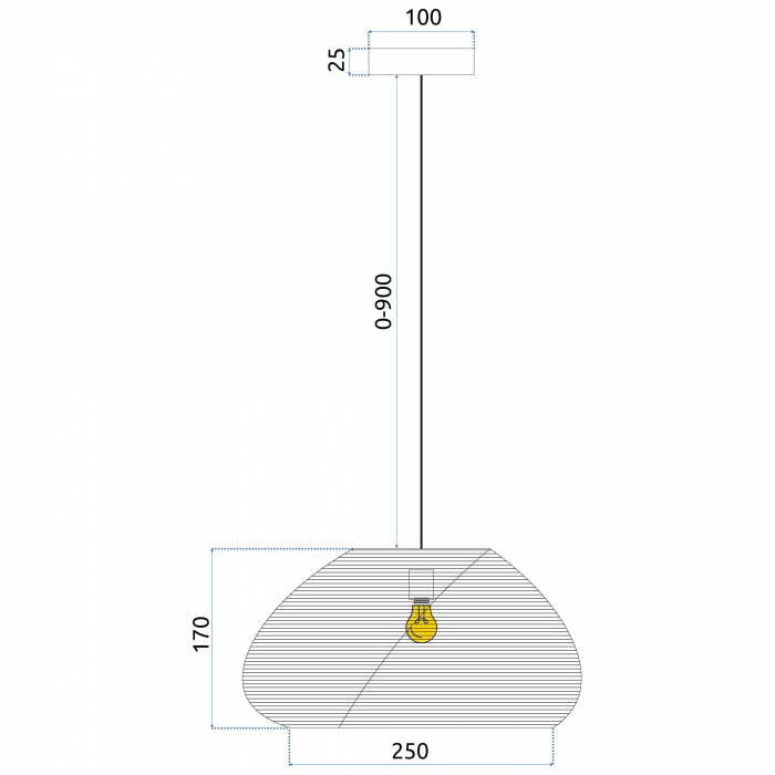 Lampă de tavan APP1316-1CP [9]