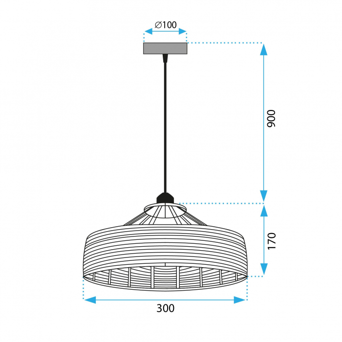 Lampă de tavan APP1317-1CP [6]