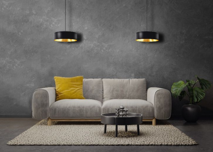Lampă de tavan APP1333-1CP BLACK GOLD [6]