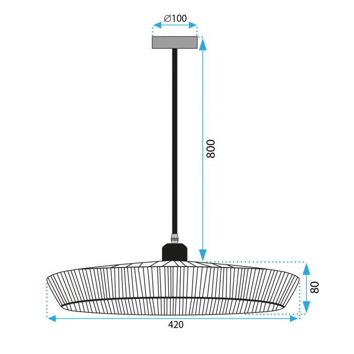 Lampă de tavan APP1407-1CP [6]