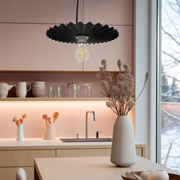 Lampă de tavan APP1452-1CP Black [4]