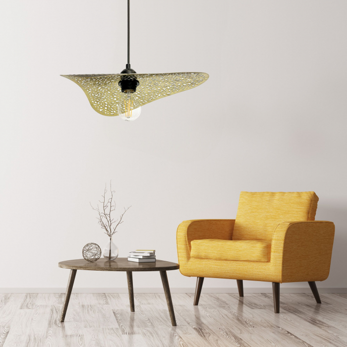 Lampă de tavan APP1467-1CP BLACK/GOLD [3]